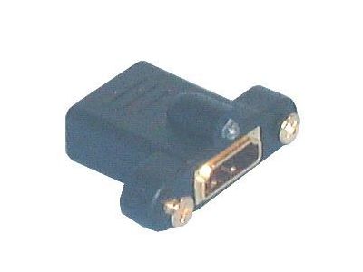 HDMI Feed Thru Jack plus Panel Mount with LED