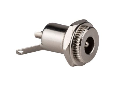 DC JACK 2.1mm x 5.5mm. Mounting Hole Size .437 Inch. Mates with 210B, 2109B, 210LB, 219B Plugs