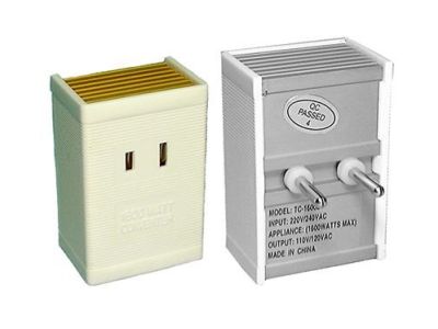 CONVERTOR 1600W STEP DOWN FOR RESISTIVE LOAD HEATING DEVICES HAIR DRYERS & CURLERS