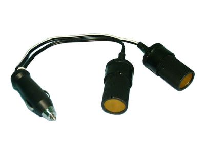 CIGARETTE LIGHTER PLUG Y ADAPTOR