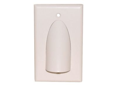 Canopy Plate Single Gang Standard White