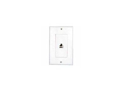 DECORA 6P6C WHITE RJ12