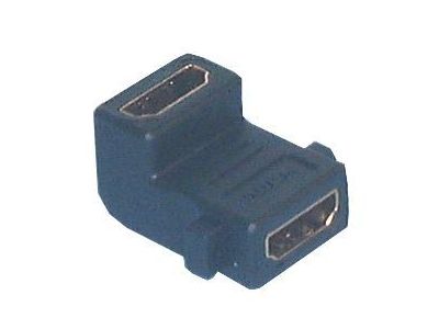 RIGHT ANGLE HDMI Female to Female Adaptor