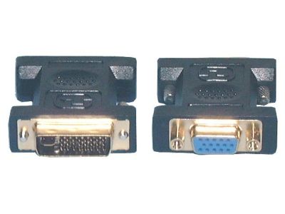 DVI-I Dual Link Male to HD15 VGA Female Adaptor