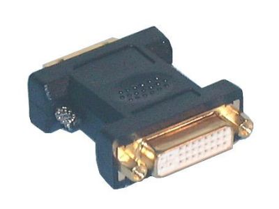 DVI-I Male to Female Adaptor