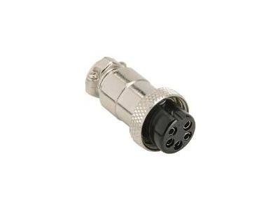 MOBILE CONNECTOR 5 PIN FEMALE INLINE CURRENT RATING 7.5 AMPS MAX