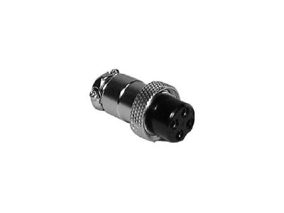 MOBILE CONNECTOR 6 PIN FEMALE INLINE CURRENT RATING 5 AMPS MAX