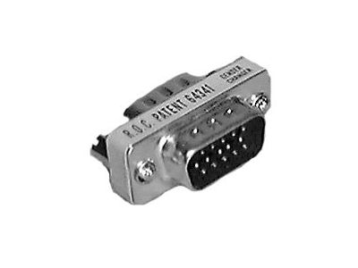 VGA ADAPTOR DB9 MALE TO DB15HD VGA FEMALE