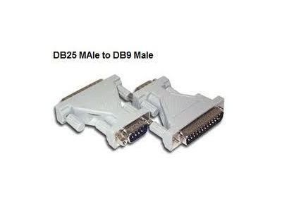 Discontinued, DB9M Male to DB25M Male CHANGER ADAPTER