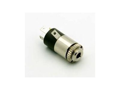 2.5mm 4 Conductor, Panel Mount Front Mount Female Jack, Mates with 70-049B