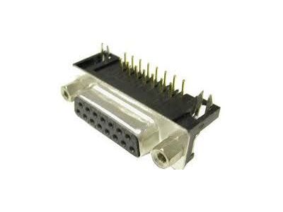 DB15 FEMALE RIGHT ANGLE D-SUB P.C. MOUNT