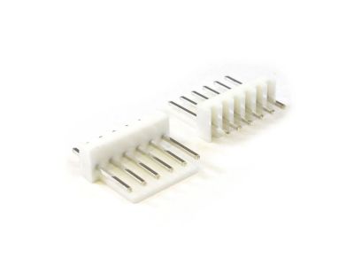 2PK Male LOCKING HEADERS 6 POSITION .100 HEADER