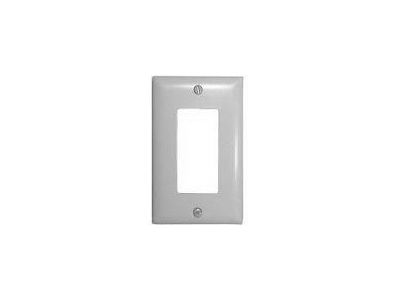 DECORA SINGLE WALL PLATE