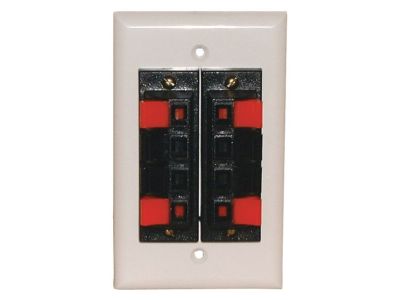 SPEAKER TERMINAL WALL PLATE