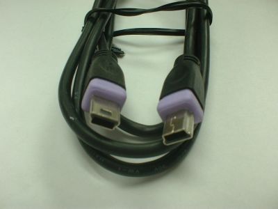 MINI USB 5 PIN MALE TO MALE-3 ft 2.0