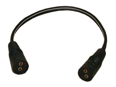 6 inch Adaptor Cord with 2 pin socket to 2 pin socket