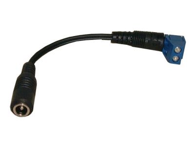 2.5MM X 5.5MM jack to solderless screw terminal