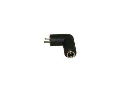 Interchangeable DC Jack 2.5mm TO 2 PIN 90 DEGREE