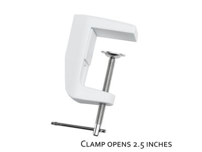 Magnifing Magnifier Lamp C Clamp Base Only, Opens 2.5 Inch.