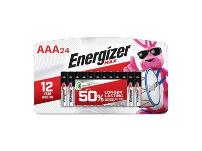 24PK Eveready Energizer AAA 1.5V ALKALINE BATTERY MN2400 E92 LR03