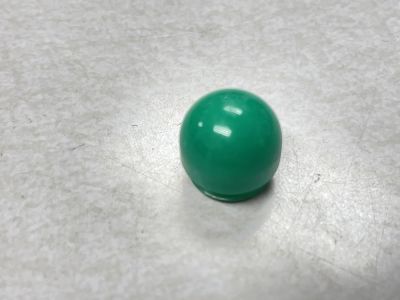 Sylvania, Dialight, Green, Dome Top Translucent Diffuesed, Threaded Panel Lens, 95-0971