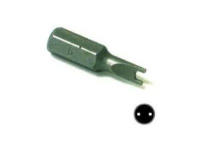 #10 Spanner Security Driver Bit 1inch long for Snake Eye Screws