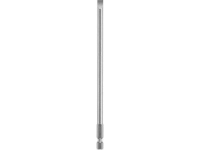 3-4 Slotted Driver 6inch long 1/4inch Hex Bit