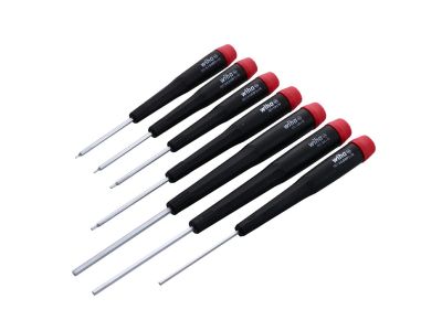 WIHA 263 7 pc. METRIC Precision ALLEN Hex Driver SET : .7mm, .9mm, 1.3mm, 1.5mm, 2.0mm, 2.5mm, 3.0mm