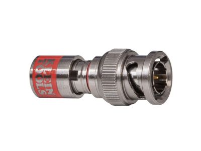 10Pack, Klein BNC MALE Compression Connector for RG59, Camera Cable