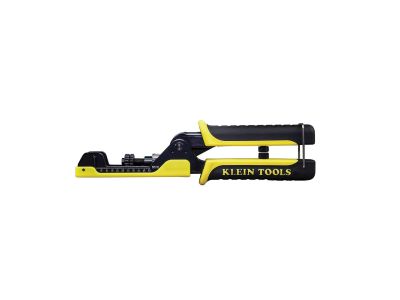 Klein Adjustable Compression Crimper Extended Reach, Multi-Connector, for BNC, RCA, and F type Compression.