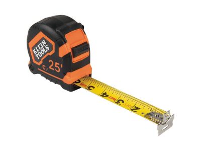 Klein Tape Measure, 25 Foot Magnetic Double-Hook