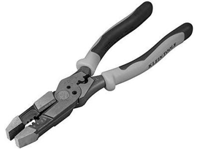 Klein Multitool Pliers, Hybrid Multi Purpose Crimper, Wire Stripper, Bolt Shear