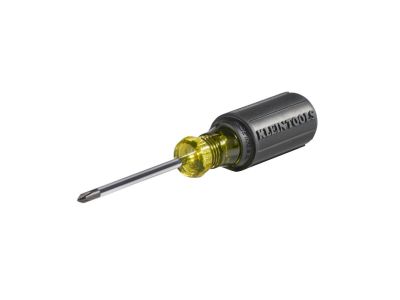 Klein #1 Phillips Screwdriver, 3-Inch Round Shank
