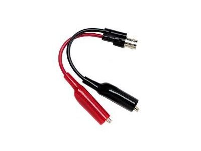 BNC FEMALE TO ALLIGATOR CLIPS 7 INCHES