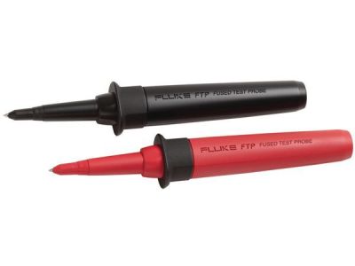 Fused Test probes red/black, CAT IV 600 V / CAT III 1000 V