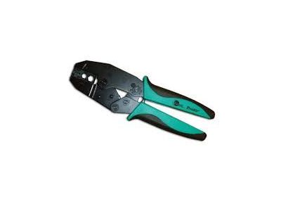 Crimper, Ratcheted, Coax RG59, Belden 8281, 1694a, Center Pins