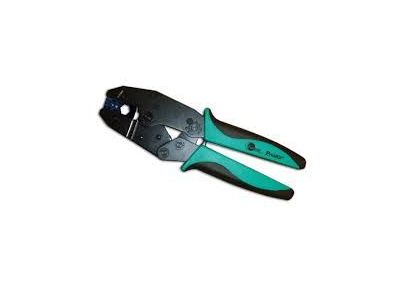 Crimper, Ratcheted, Coax RG8, RG11, RG213, RG216, RG214, N-Series, BNC, TNC, LMR400, .080, .100, .429, Center Pins