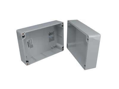 IP65 NEMA Chassis Box Sealed Lid Polycarbonate ABS with Cover 6.73 X 4.76 X 3.15 In