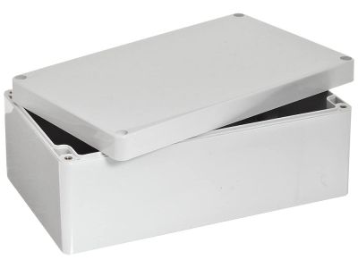 IP65 NEMA Chassis Box Sealed Lid Polycarbonate ABS with Cover 7.87 X 4.72 X 2.95 In