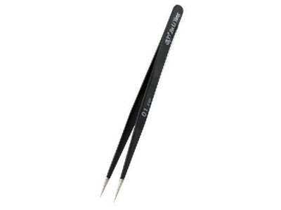 Stainless Steel Tweezer ESD 4.50 inch Non Magnetic 01D, ESD-11