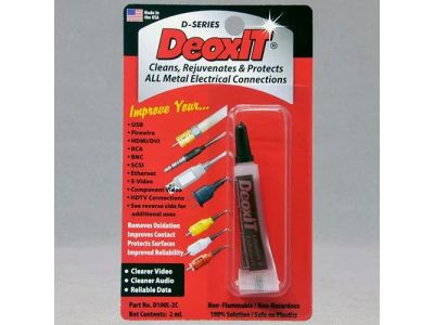 Caig DeoxIT Liquid D-Series Rejuvenate, Clean and Protect Electronic Electrical Connections and Contacts, Cleaner, 2ml