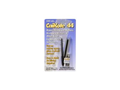 Caig Conductive Silver Coating for most surfaces (rubber, epoxy, glass, plastic).