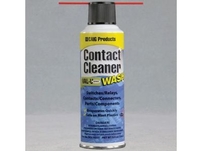 Caig DeoxIT Contact Cleaner Wash for Switches , Relays, Contacts Connectors parts and components. Safe on most Plastics, No Lubricant. 5.5oz