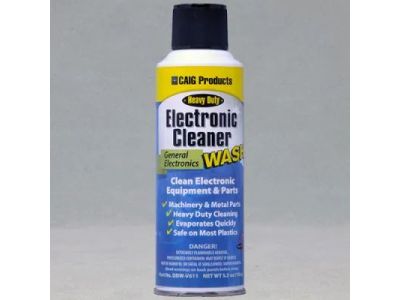 Caig DeoxIT Electronic Cleaner Wash, Clean and degrease circuit boards and parts. Safe on most Plastics, No Lubricant. 5.5oz
