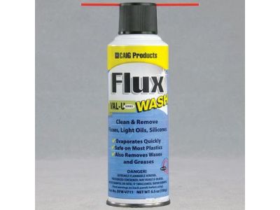 Caig DeoxIT FLux Wash Cleaner Remover for Light Oils, Silicones, Fluxes and Waxes. Safe on most Plastics, 5.5oz