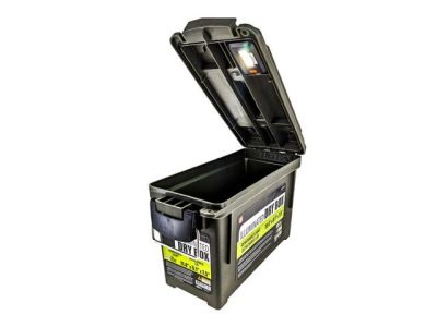 Medium Plastic Storage Ammo Box, with LED Lighted Lid