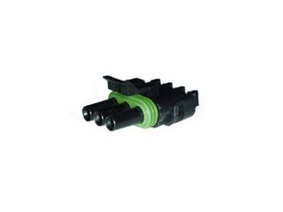 18 / 14 GAUGE WP SERIES 3 CONDUCTOR FEMALE TOWER WEATHER PACK DELPHI CONNECTOR 1PK 12015793