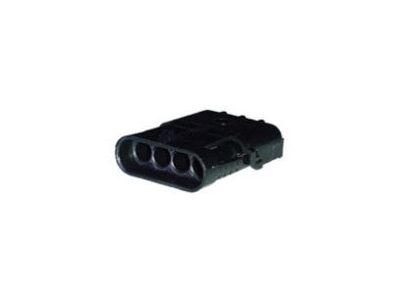18 / 14 GAUGE WP SERIES 4 CONDUCTOR MALE SHROUD WEATHER PACK DELPHI CONNECTOR 1PK 12010974