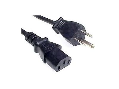 12 ft COMPUTER POWER CORD 5-15P to C-13 IEC