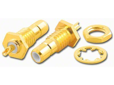 SMB Connector Bulkhead Panel Mount Solder Jack SMB2863